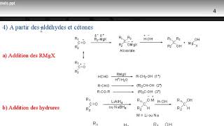 préparation des alcools S5 chimie organique descriptive en arabe [upl. by Able]