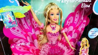 2006 Barbie Fairytopia Mermaidia Elina Doll Review [upl. by Yentyrb734]