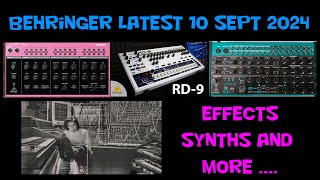 Latest Behringer News 10 September 2024 [upl. by Irwinn]