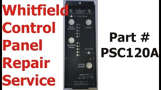 Whitfield Pellet Stove Control Panel PSC120A Repair Service [upl. by Bernita]