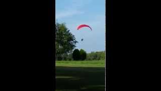 My first powered paraglider flight take off [upl. by Denten]