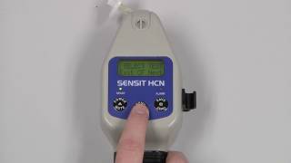 SENSIT HCN Hydrogen Cyanide Gas Analyzer Quick Start Guide [upl. by Brebner]