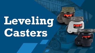 Retractable Leveling Casters  Everything You Need To Know About Leveling Casters [upl. by Giorgia]