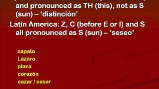 Dialects and Regional Differences in Spanish [upl. by Virgina864]