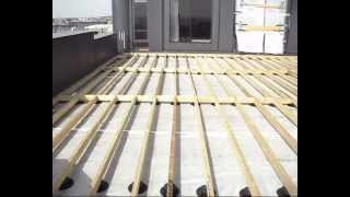 Wallbarn Timber Decking Installation [upl. by Epillihp]