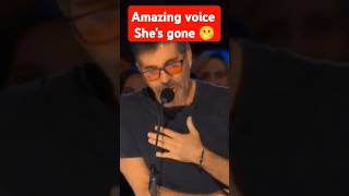 SHES GONE GOLDEN BUZZER AMAZING VOICE trending agt viralvideo trending trendingshorts ofw [upl. by Einamrej]