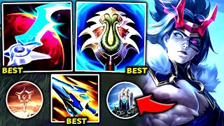 KAYN TOP BUT I HAVE 4K HP AND MY Q IS BROKEN 1 BEST BUILD  S14 Kayn TOP Gameplay Guide [upl. by Annaej279]