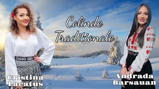 🎊 Andrada Barsauan amp Cristina Lacatusu 🎄 COLINDE de Craciun ❄️ Colaj [upl. by Livia225]