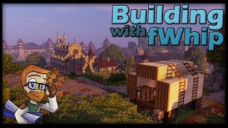 Building with fWhip  LITTLE PROJECTS 87 Minecraft Lets Play 112 Single Player Survival [upl. by Spatola]