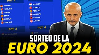 🔴 SORTEO de la EUROCOPA 2024 I FASE DE GRUPOS I EN DIRECTO [upl. by Chuu]