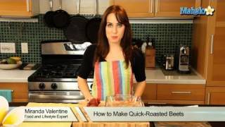 How to Make QuickRoasted Beets [upl. by Olia]