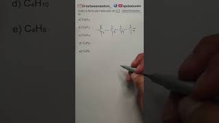 UEL A fórmula molecular do 23dimetil butano é [upl. by Esilrac664]