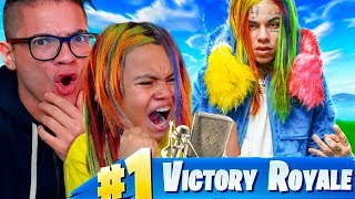 10 YEAR OLD KID RAPS LIKE 6IX9INE ON FORTNITE WTF quotDUMMY BOYquot FORTNITE FUNNY BATTLE ROYALE MOMENTS [upl. by Daas]