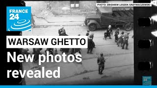 Newly discovered photos of Warsaw Ghetto uprising to go on display • FRANCE 24 English [upl. by Ahsinelg]