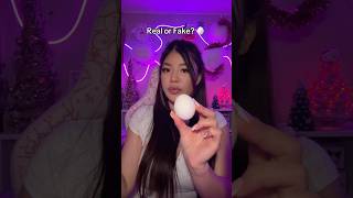 Real Or Fake  🥚 asmr shorts [upl. by Trudi]