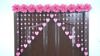 door hanging craft ideas  wall hanging  diy wall decor  door hanging decorating ideas 2 [upl. by Airt455]