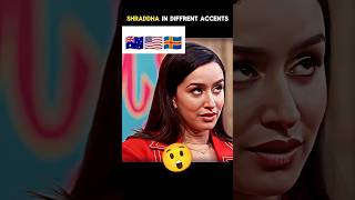 Shradha Kapoor Speaking Different Accents english speakingenglish accent stre2 shradhakapoor [upl. by Janette]