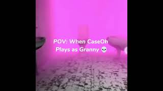 CaseOh Plays As Granny 💀 caseoh [upl. by Asserrac]