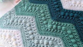 CROCHET CHEVRON STITCHcrochet stitch knitting viralvideo video [upl. by Hampton]