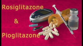 Rosiglitazone amp Pioglitazone  Quick review with mnemonics [upl. by Willumsen]