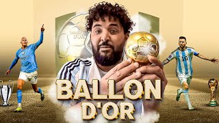 QUI VA GAGNER LE BALLON DOR  MESSI OU HALLAND [upl. by Lorette]