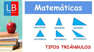 Tipos de TRIÁNGULOS✔👩‍🏫PRIMARIA y SECUNDARIA [upl. by Eseilanna]