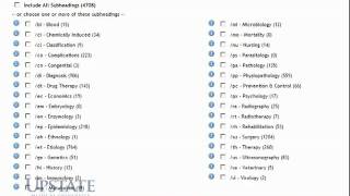 Chapter 7  Applying Subheadings  MEDLINE Ovid [upl. by Nebe]