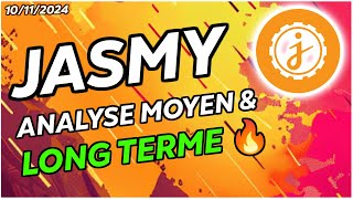 JASMY ANALYSE MOYEN amp LONG TERME 🔥 [upl. by Venetia400]