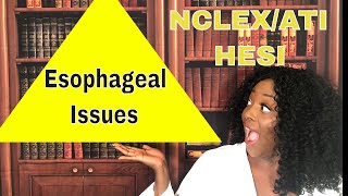 Esophageal Issues [upl. by Nahc]