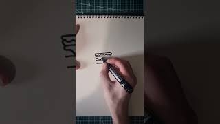 Burger │Learn to draw easy with me │ DAY 21 │easydrawing shorts [upl. by Euqinmod592]