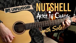 How to Play quotNutshellquot by Alice In Chains  Guitar Lesson with Donner ElectroAcoustic  Looper Demo [upl. by Hathaway]