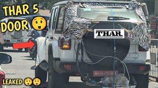 2024 Mahindra Thar 5 Door FULLY Leaked 😱 100 Exclusive Video 💪 5 DOOR THAR 2023 is HERE ❗️ [upl. by Anada482]