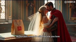 McDonalds  The Taste of Love  AICreated Ad [upl. by Hploda]