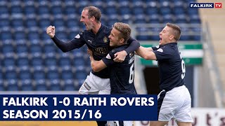 Falkirk 10 Raith Rovers  201516 [upl. by Alle]