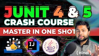 🔥 Master JUNIT in single Video  JUNIT Crash Course  Hindi [upl. by Jovitta]