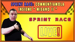 SPRINT RACE COMMENTIAMOLA INSIEME quot MISANO II quot [upl. by Imelida]