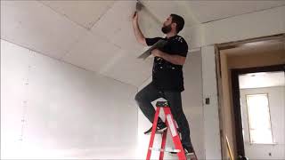 How to Apply Prefill compound Sheetrock 90 in Large Drywall Gaps [upl. by Franck]