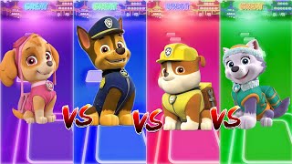 Team Ryder😍  Ryder 🆚 Ryder 🆚 Ryder 🆚 Ryder  PAW Patrol 🎶 Tiles Hop EDM Rush [upl. by Steffane641]