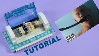 THE BOOK OF BOBA FETT  Lego Bacta Tank  Tutorial [upl. by Bale119]