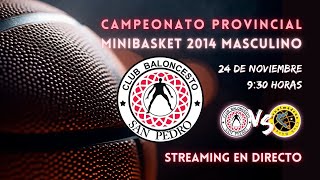 Minibasket 2014 masculino CB San Pedro VS CB Benalmádena [upl. by Armahs]