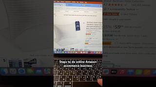 Steps to do online Amazon ecommerce business [upl. by Airamanna]
