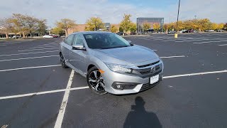 2018 Honda Civic Sedan Touring Dublin Worthington Amlin Kileville Powell 2HGFC1F98JH643854 [upl. by Siuoleoj]