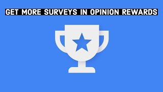 How to Get more and faster surveys in Google Opinions Rewards  Shorts [upl. by Vinna]