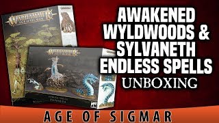 BoLS Unboxing  Sylvaneth Endless Spells amp Awakened Wyldwood  Warhammer Age of Sigmar [upl. by Eylk398]