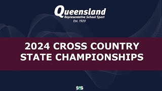 Queensland Schools Cross Country Championships 2024 [upl. by Emmery917]