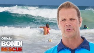 Bondi Lifeguard Singlets Rescues A Patient With A Tube [upl. by Rihana400]