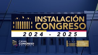 Transmisión 20 de Julio de 2024  Instalación Congreso 20242025 [upl. by Hukill]