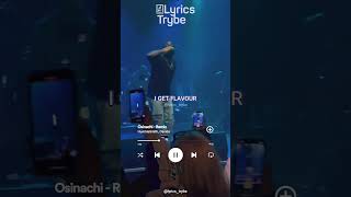 Humblesmith ft Davido  Osinachi Remix Lyrics lyricstrybe afrobeats [upl. by Alikee299]