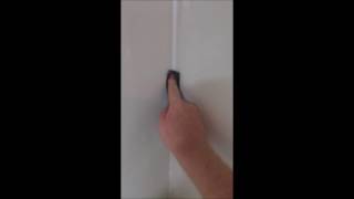 How to Caulk Corners amp Chair RailsCaulk Finger 3 [upl. by Essej]