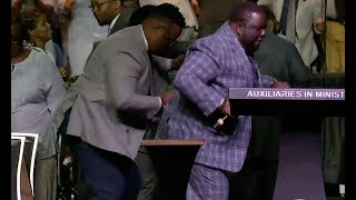 🔥 DANCE MICHAEL LAMPKIN PRAISE BREAK  COGIC AIM 2024 [upl. by Eibot479]